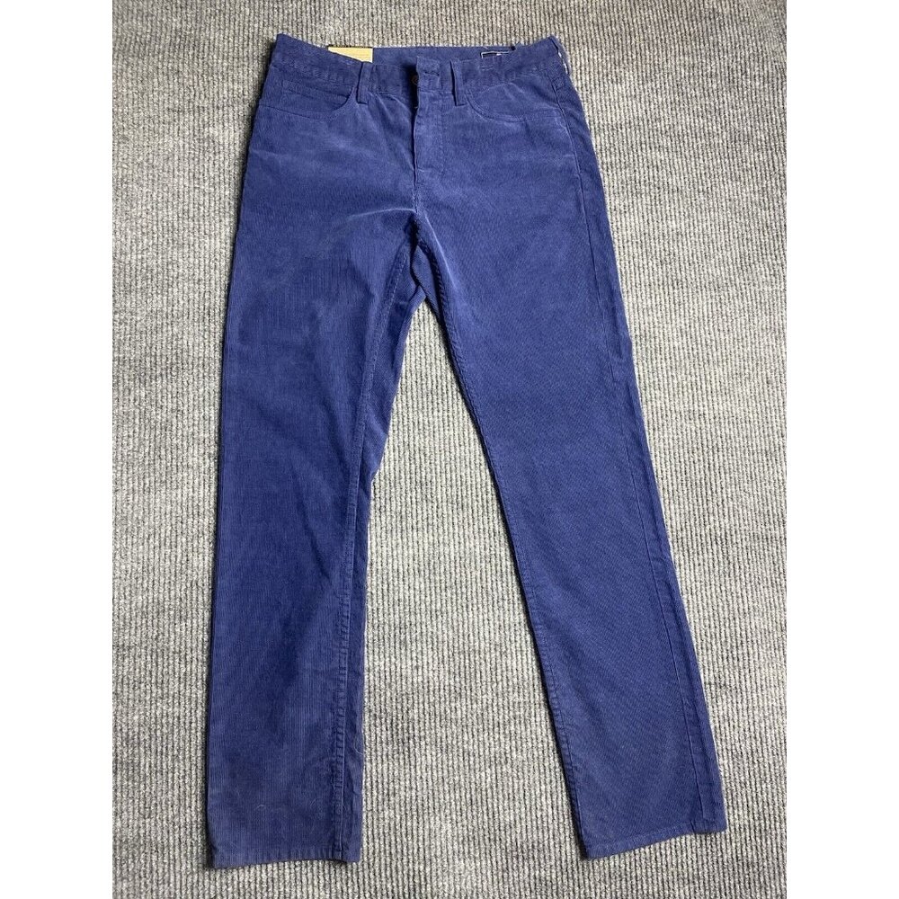 Vineyard Vines Corduroy Pants Size 30X32 Blue Men's Classic Fit 5 Pocket Preppy